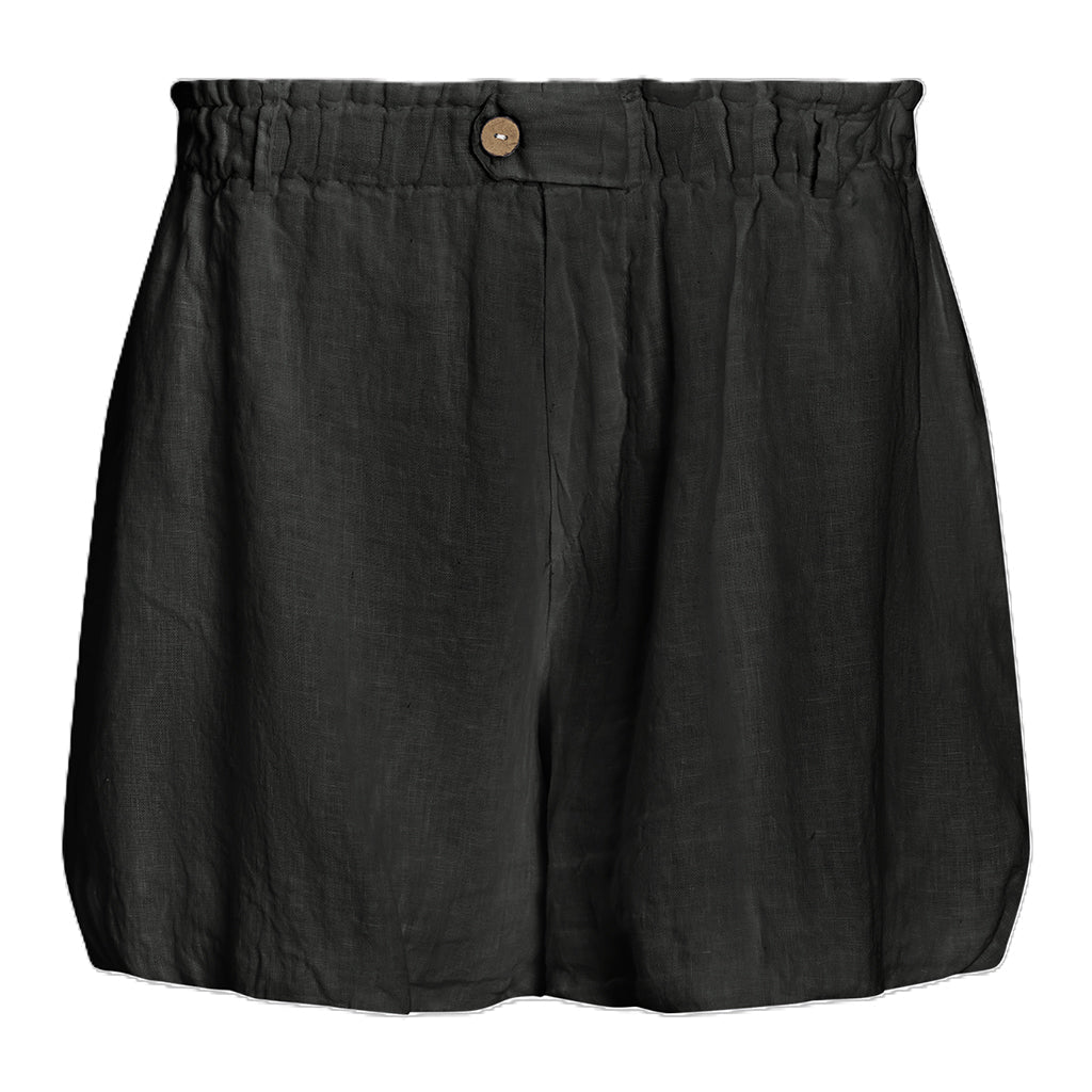 Pull-On Bubble Shorts Black