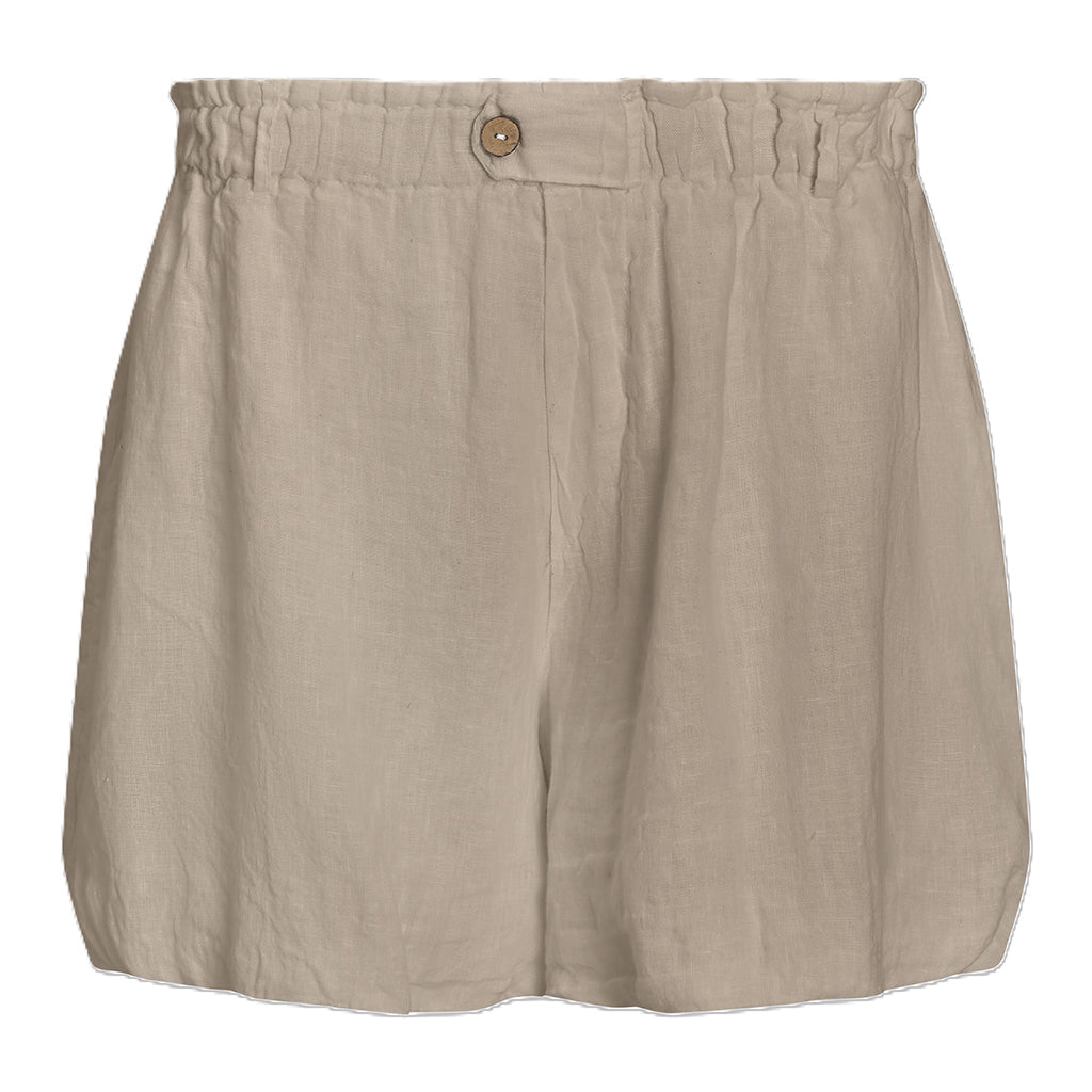 Pull-On Bubble Shorts Truffle