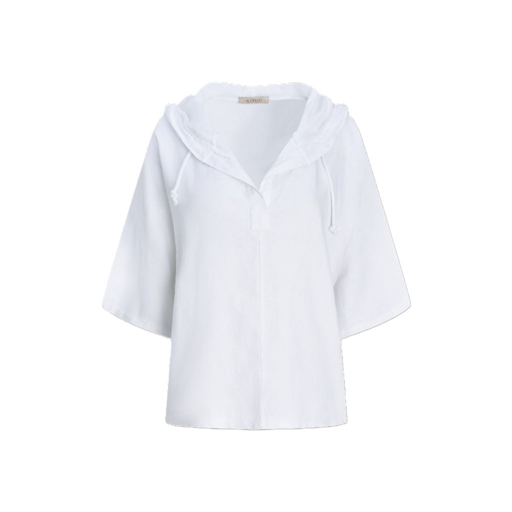 Astrid Beach Hoodie White