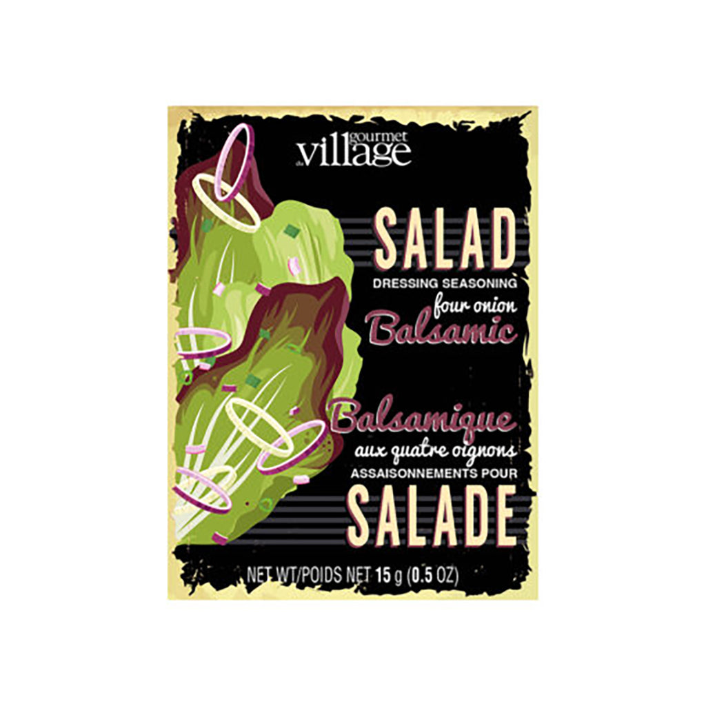 Four Onion Balsamic Salad Dressing