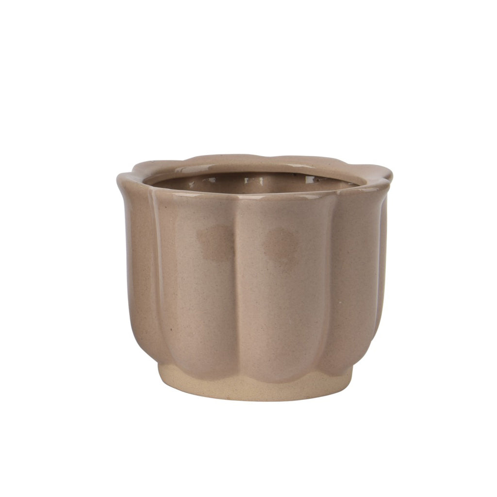 Stoneware Planter Pink