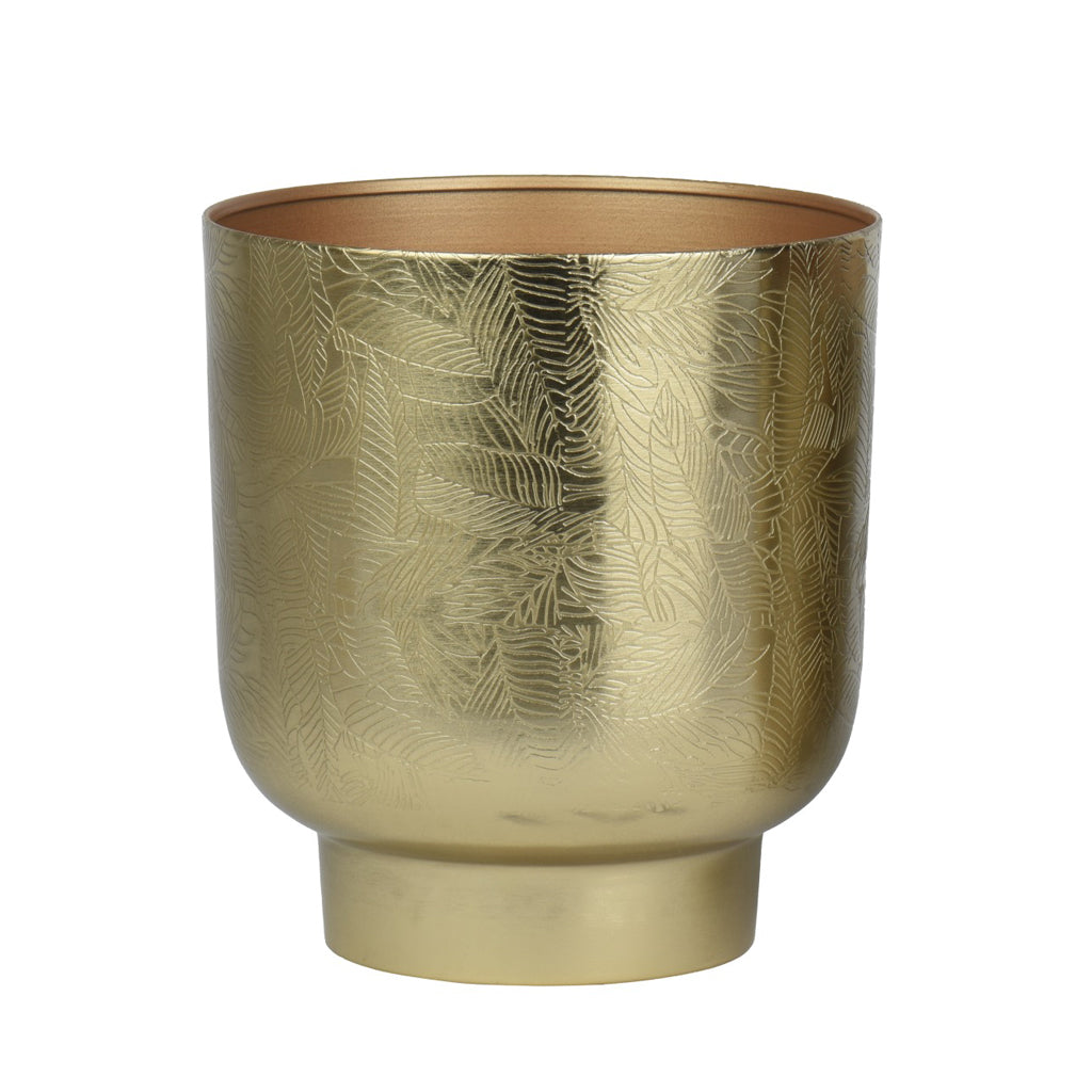 Gold Iron Planter