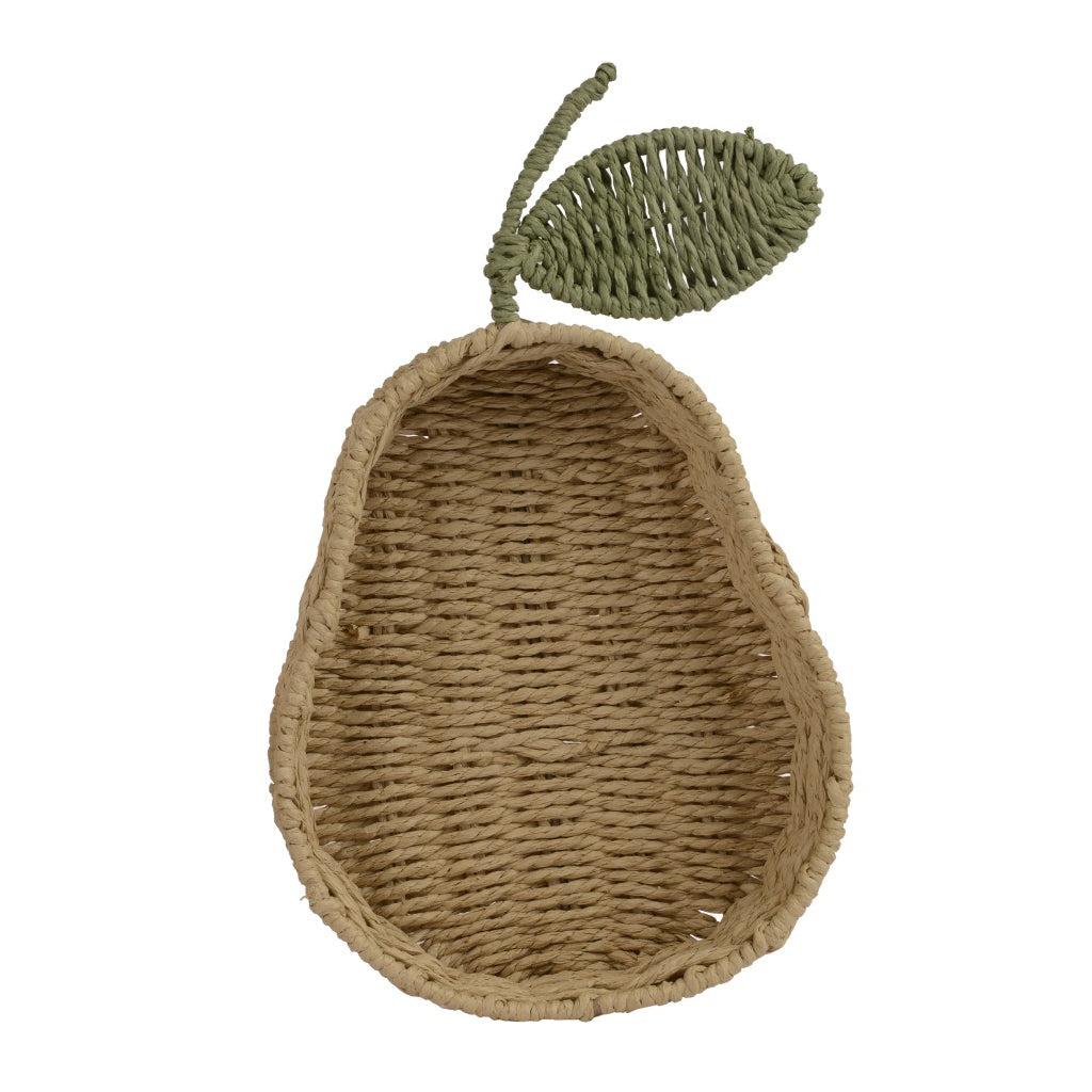 Wicker Tray Pear