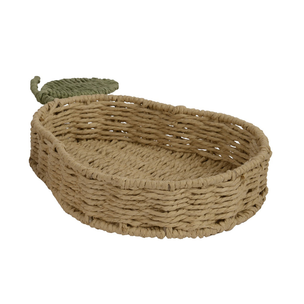 Wicker Tray Pear