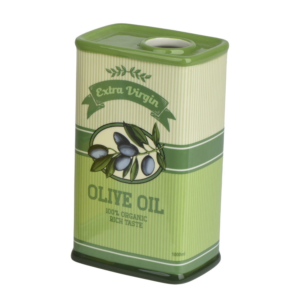 Olive Oil Vase Green