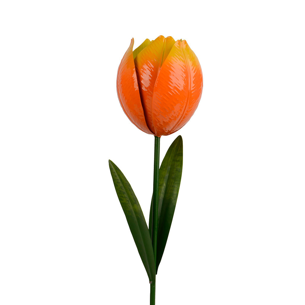 Iron Tulip Garden Stake 30"