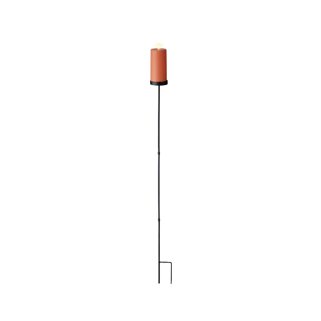 Solar LED Candle Garden Stake 46"