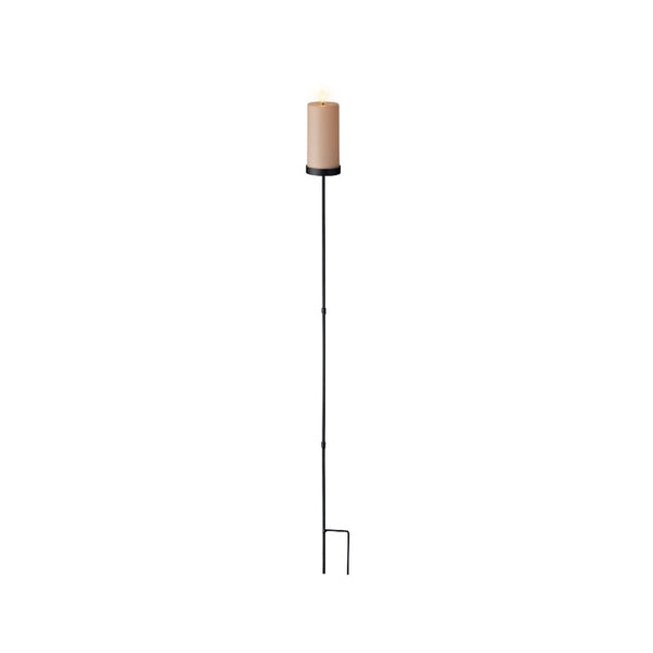 Solar LED Candle Garden Stake 46
