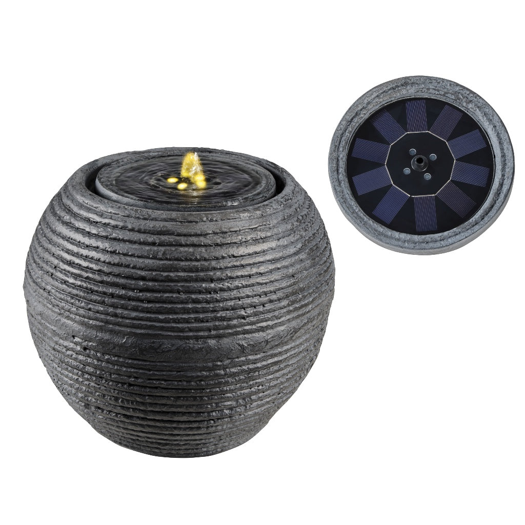 Outdoor Solar Orb Fountain 12"