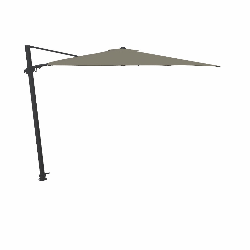 10' Square Cantilever Umbrella Boulder