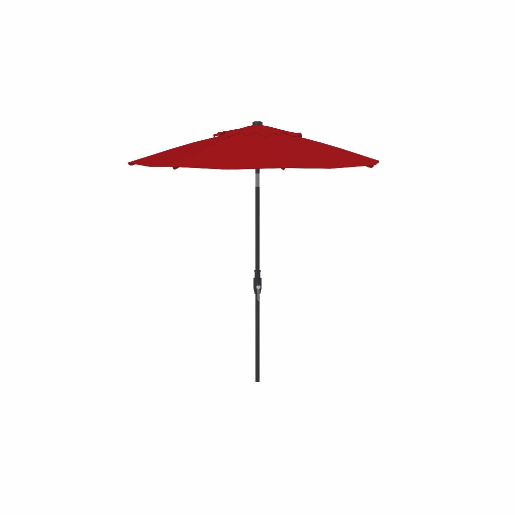7.5' Flex Market Umbrella Red