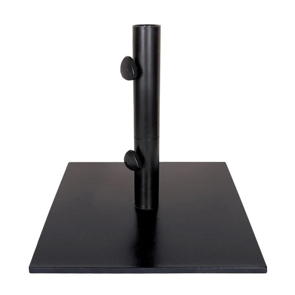 Steel Market Umbrella Base Black