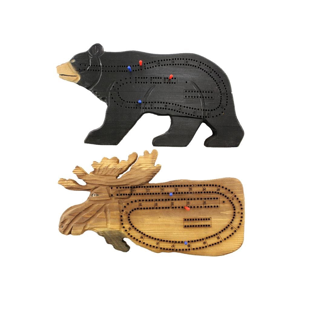 Cribbage Board Bear