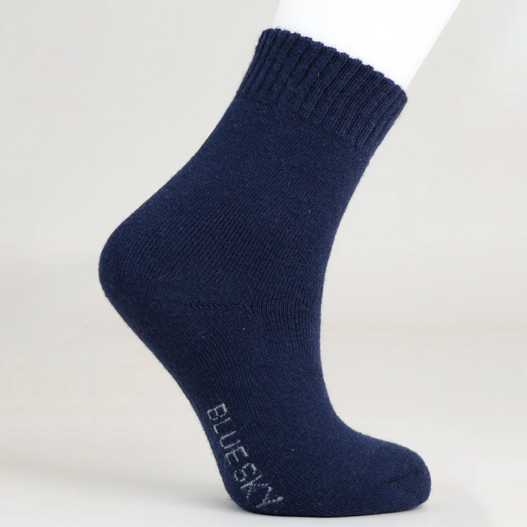 Ladies Merino Wool Sock Navy