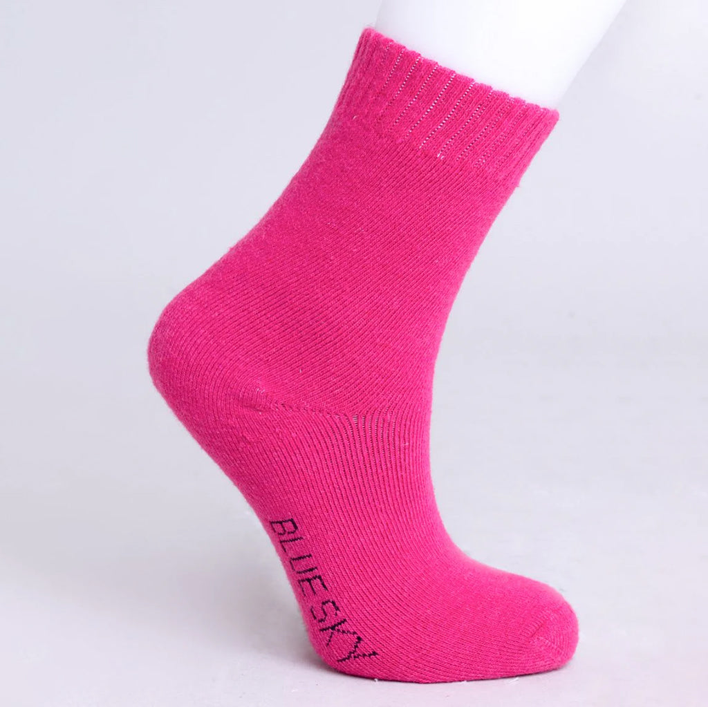 Ladies Merino Wool Sock Berry