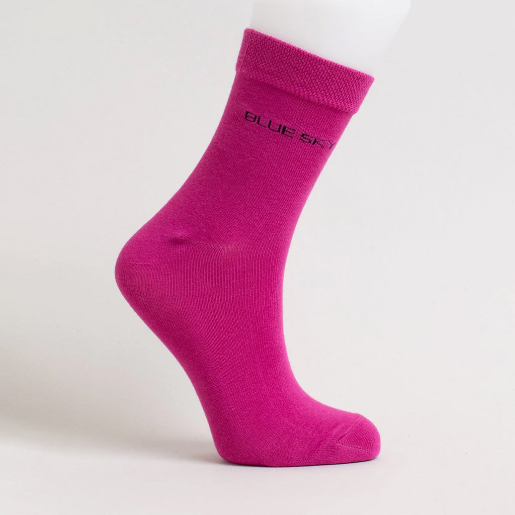 Ladies Bamboo Dress Sock Berry