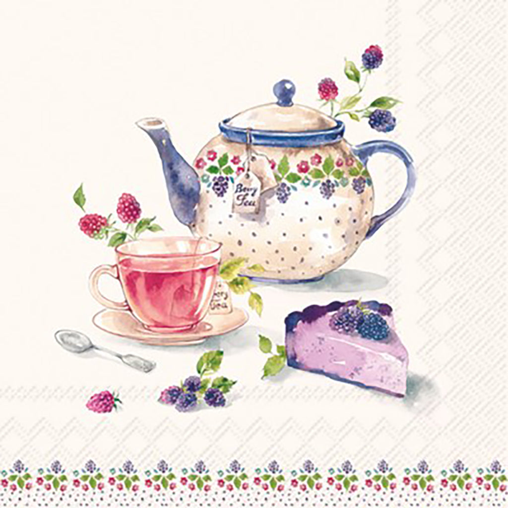 Berry Teatime Napkin