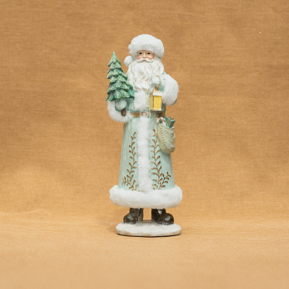 Santa Statue Sage 14"