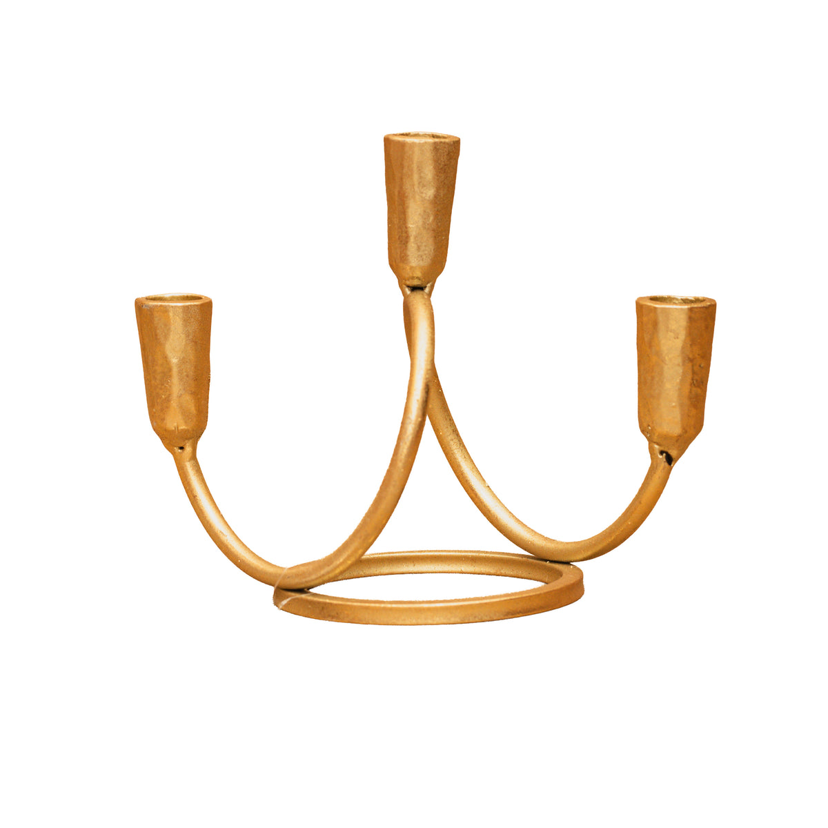 Triple Taper Candle Holder 7"