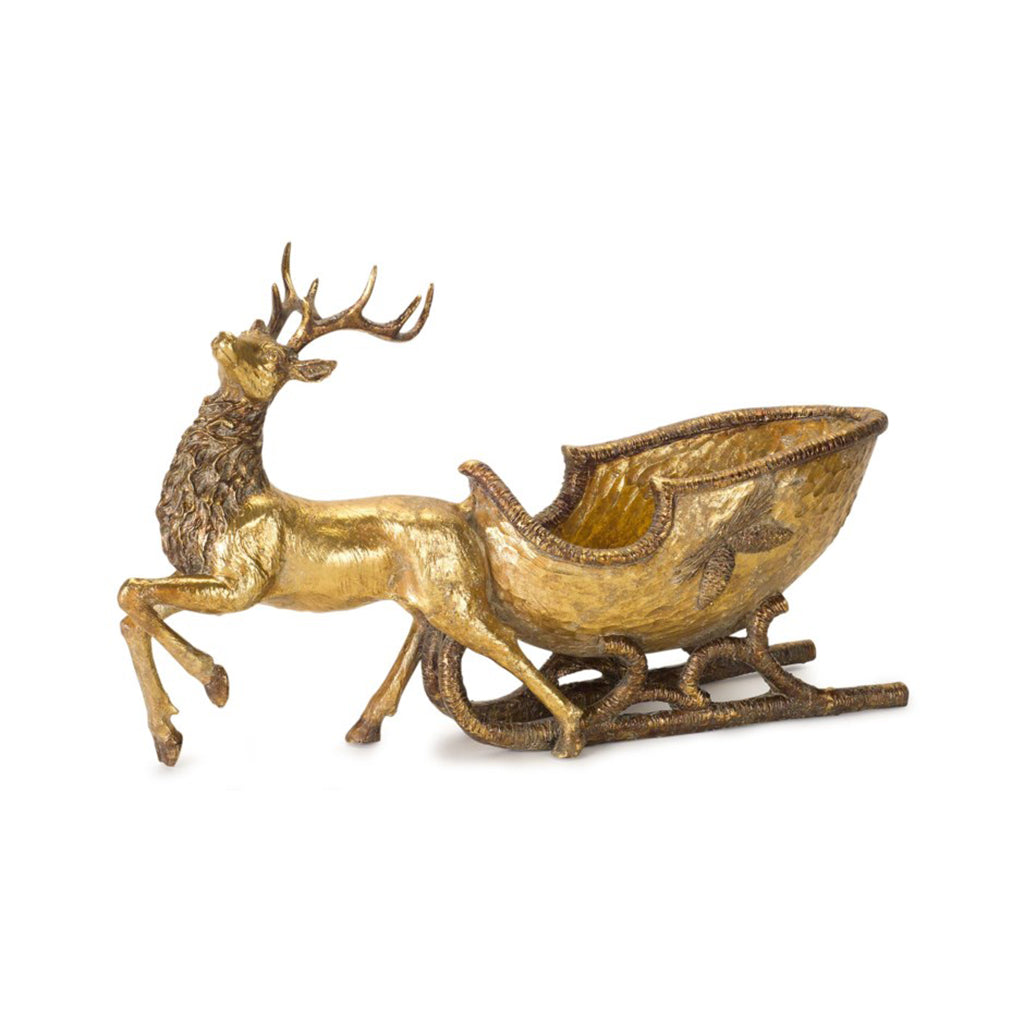 Deer with Sleigh 19"