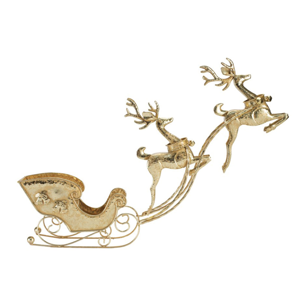 Deer with Sleigh 36"x22"
