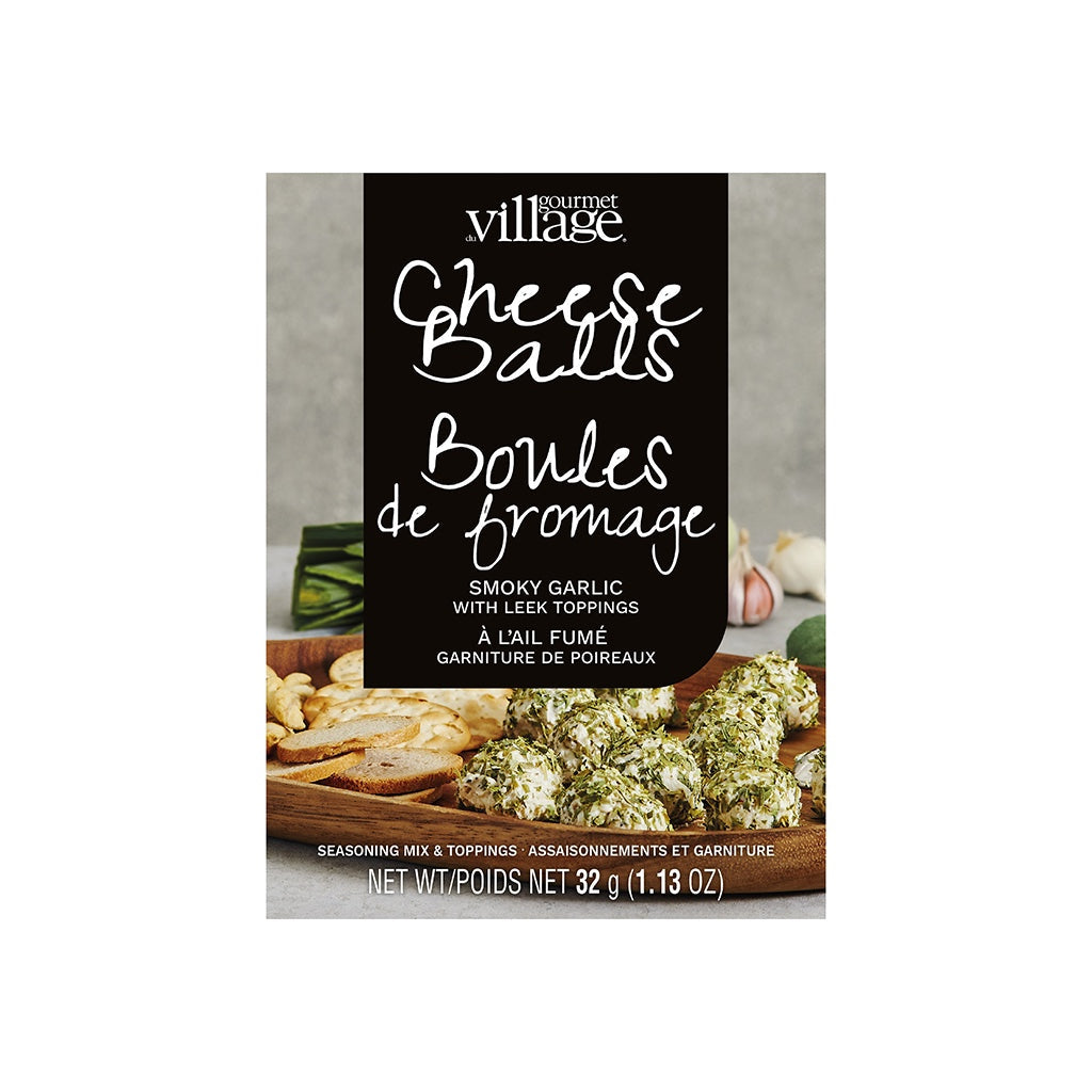 Smoky Garlic Cheese Balls
