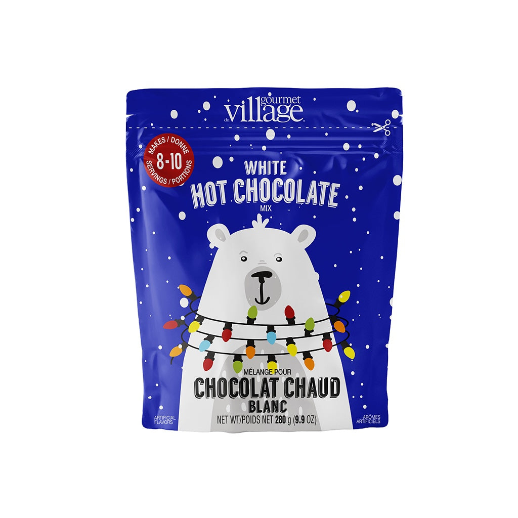 Polar Bear White Hot Chocolate Pouch