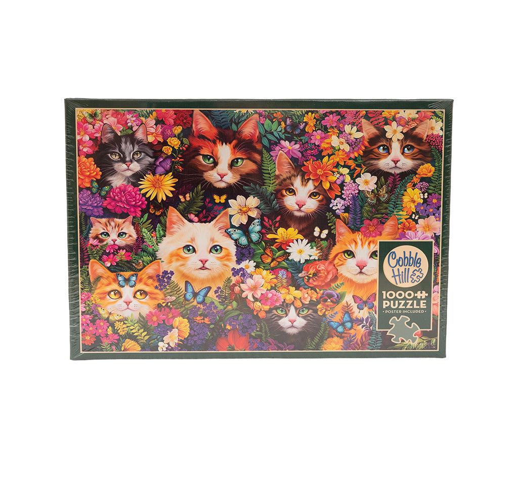 Blooming Whiskers 1000pc Puzzle