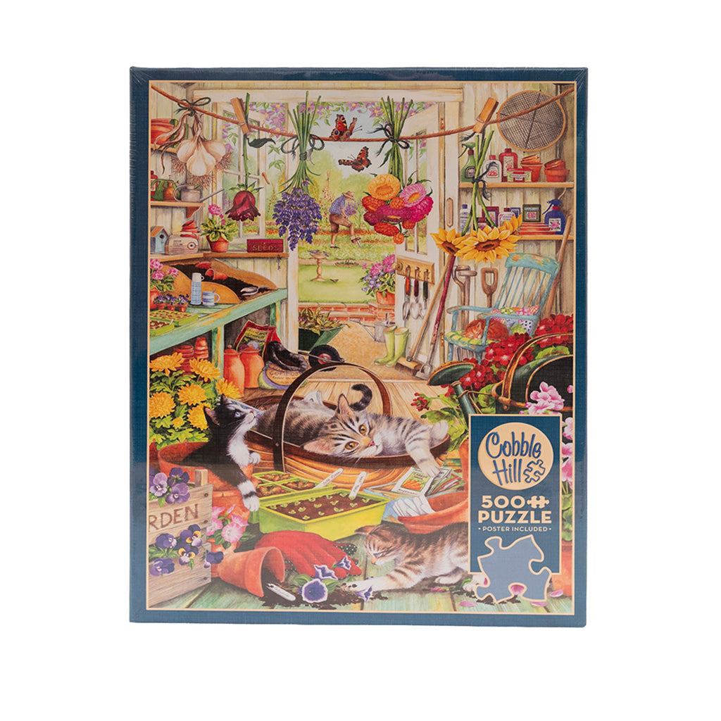 Potting Shed Cats 500pc Puzzle