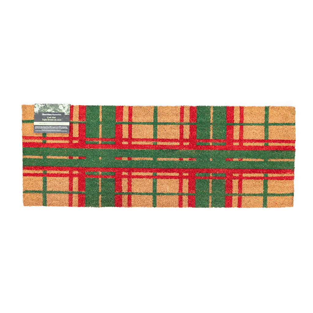 Estate Plaid Coir Mat