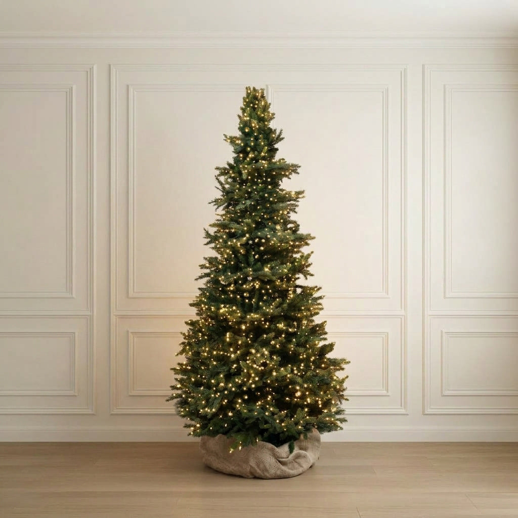 Layered Frasier Fir Cosmic Light Slim Tree 7.5'
