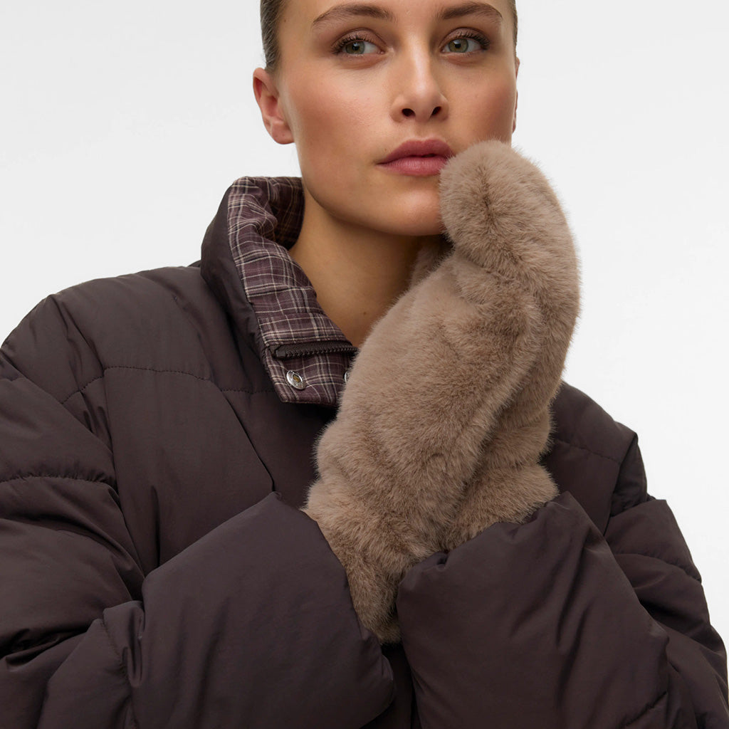 Vero Moda Kaja Mitten Silver Mink