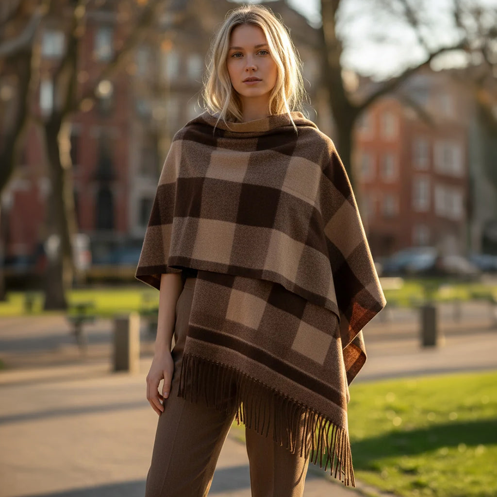 Buffalo Check Wrap Brown