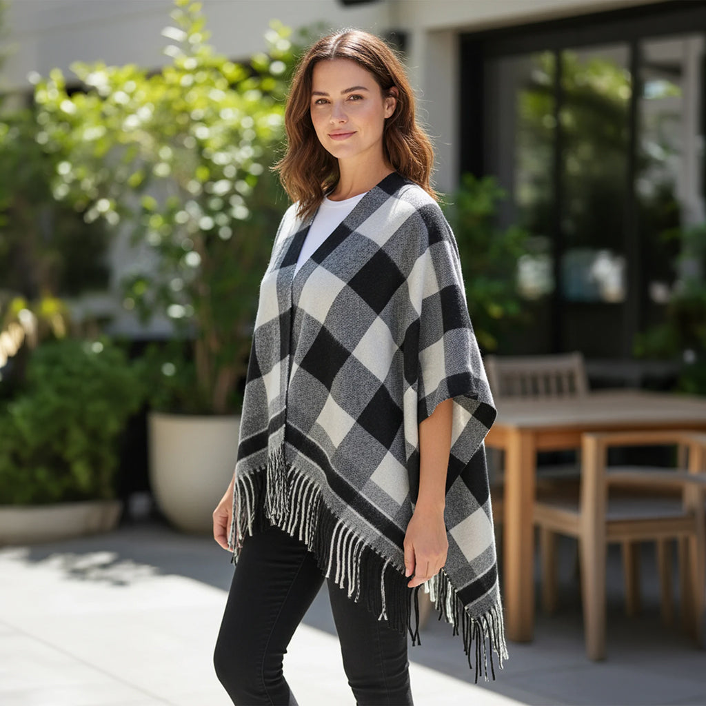 Buffalo Check Wrap Black