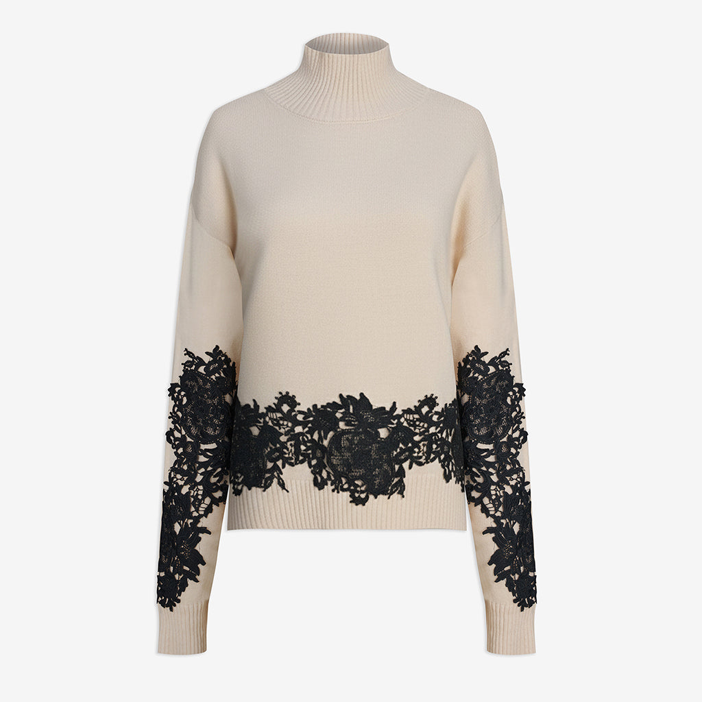 Selina Knit Sweater Cream