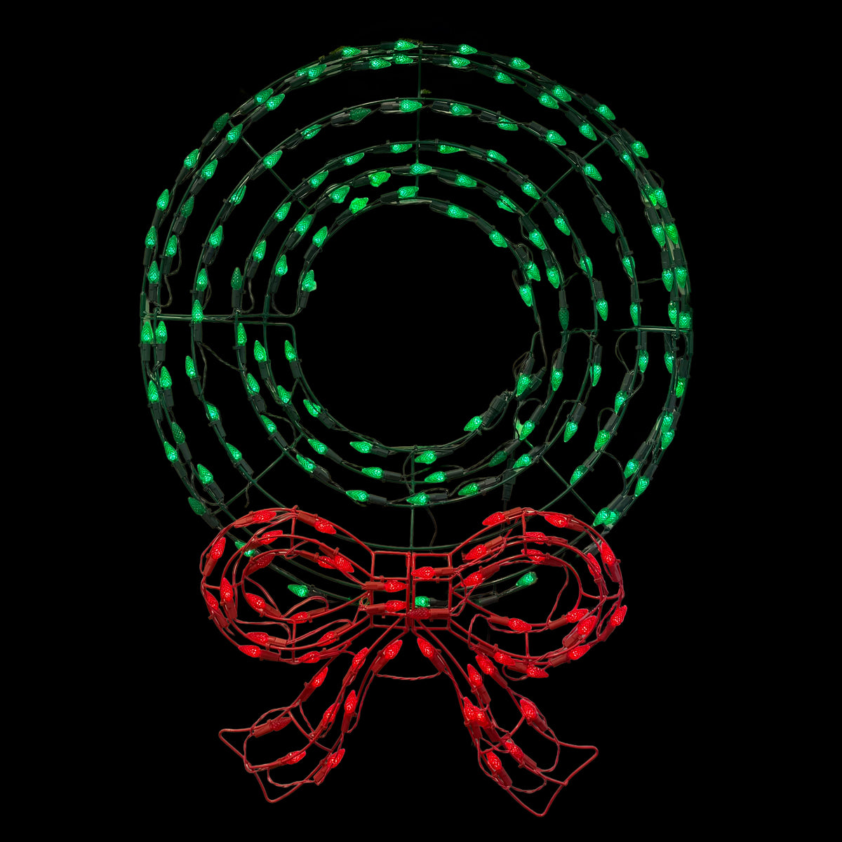 Outdoor Wreath with Bow 36"