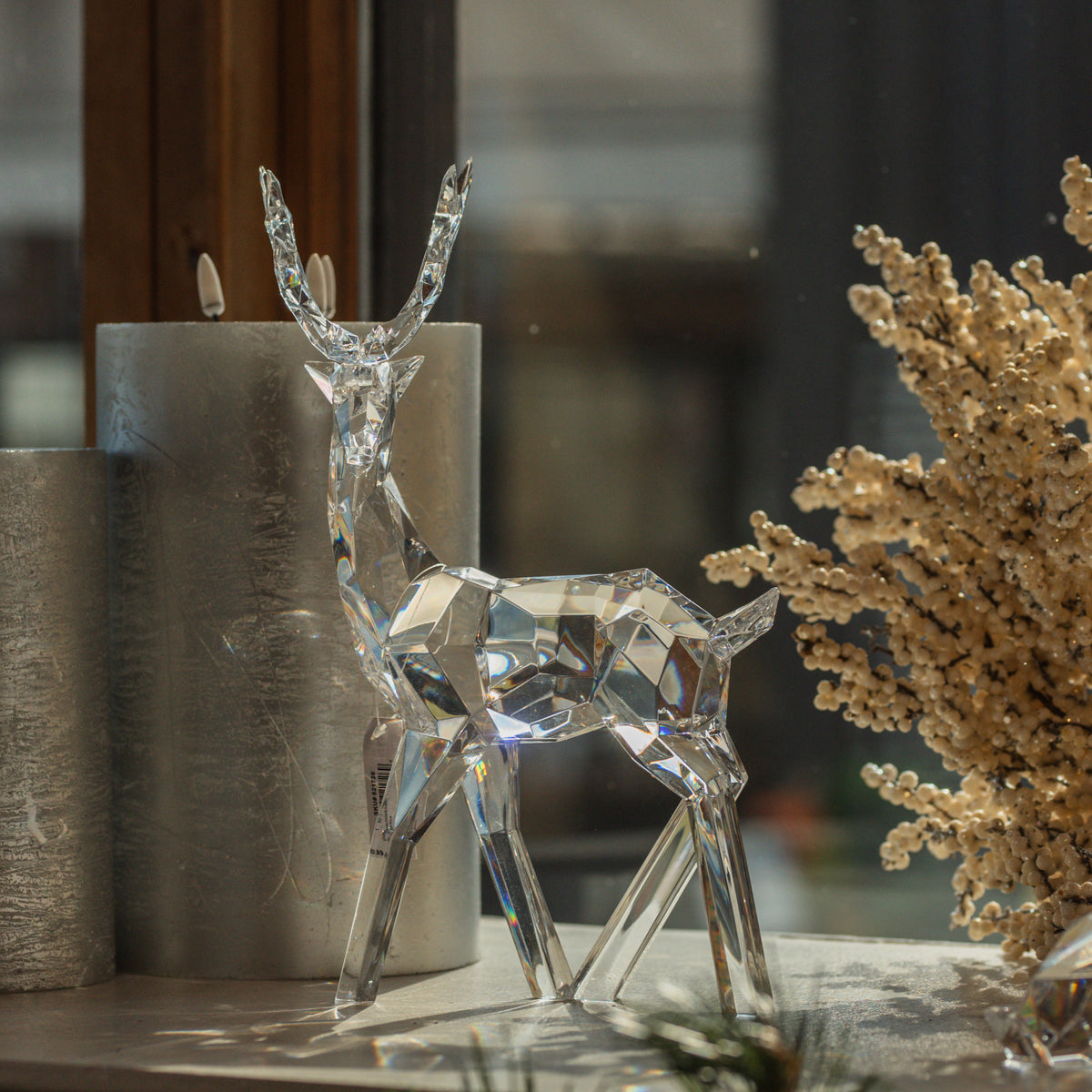Crystal Reindeer Standing