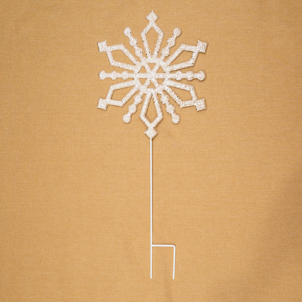 Metal Snowflake Stake