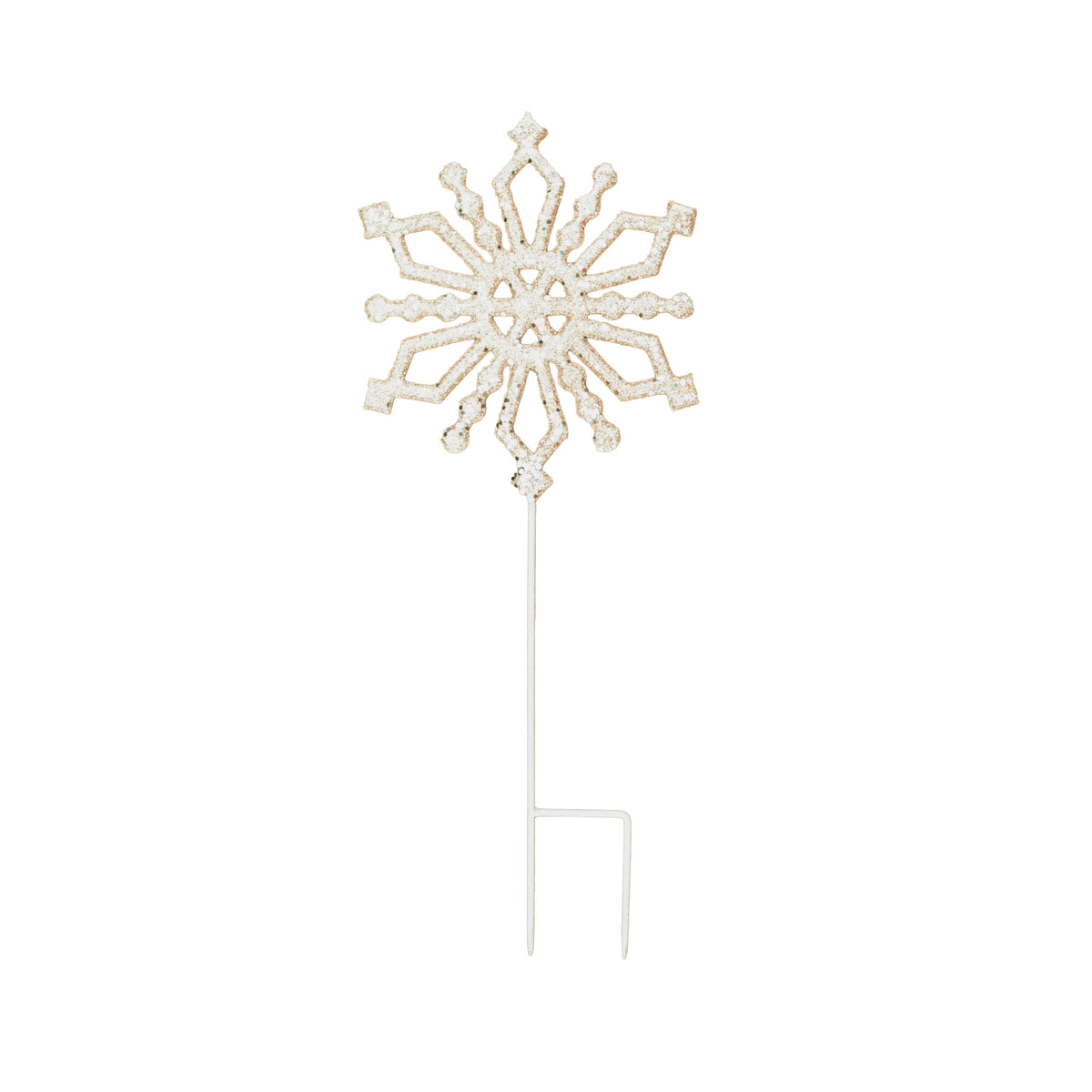 Metal Snowflake Stake