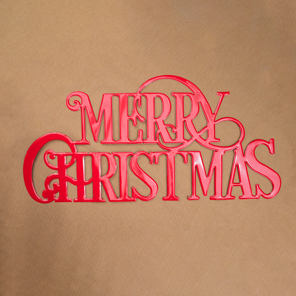 Merry Christmas' Metal Stake