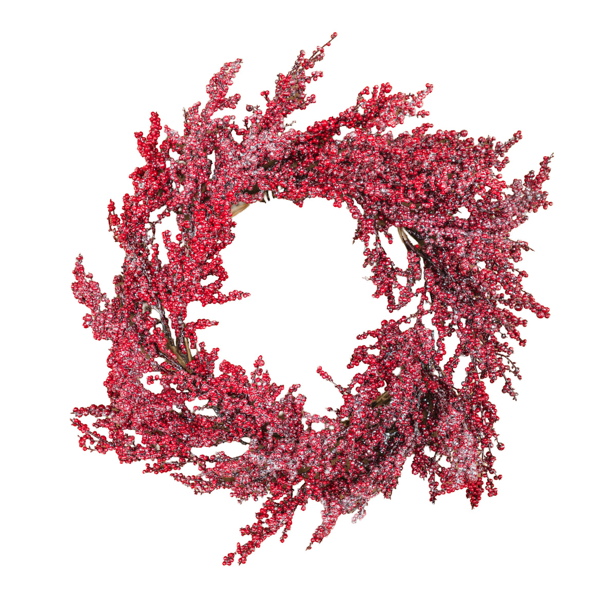 Red Berry Wreath 24"