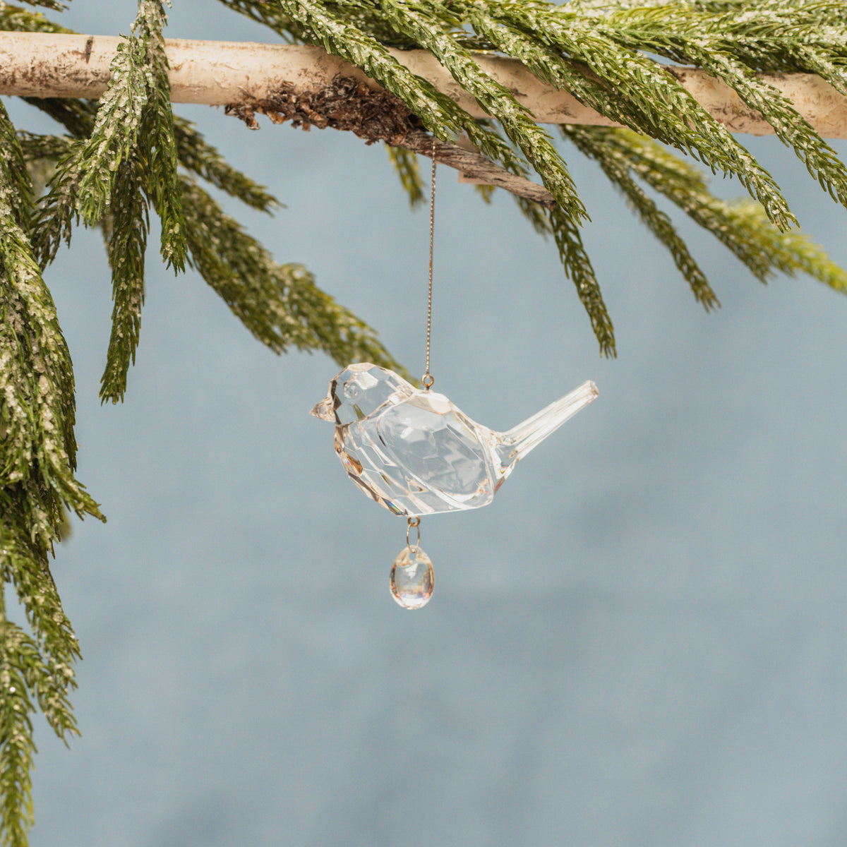 Cardinal Glass Ornament