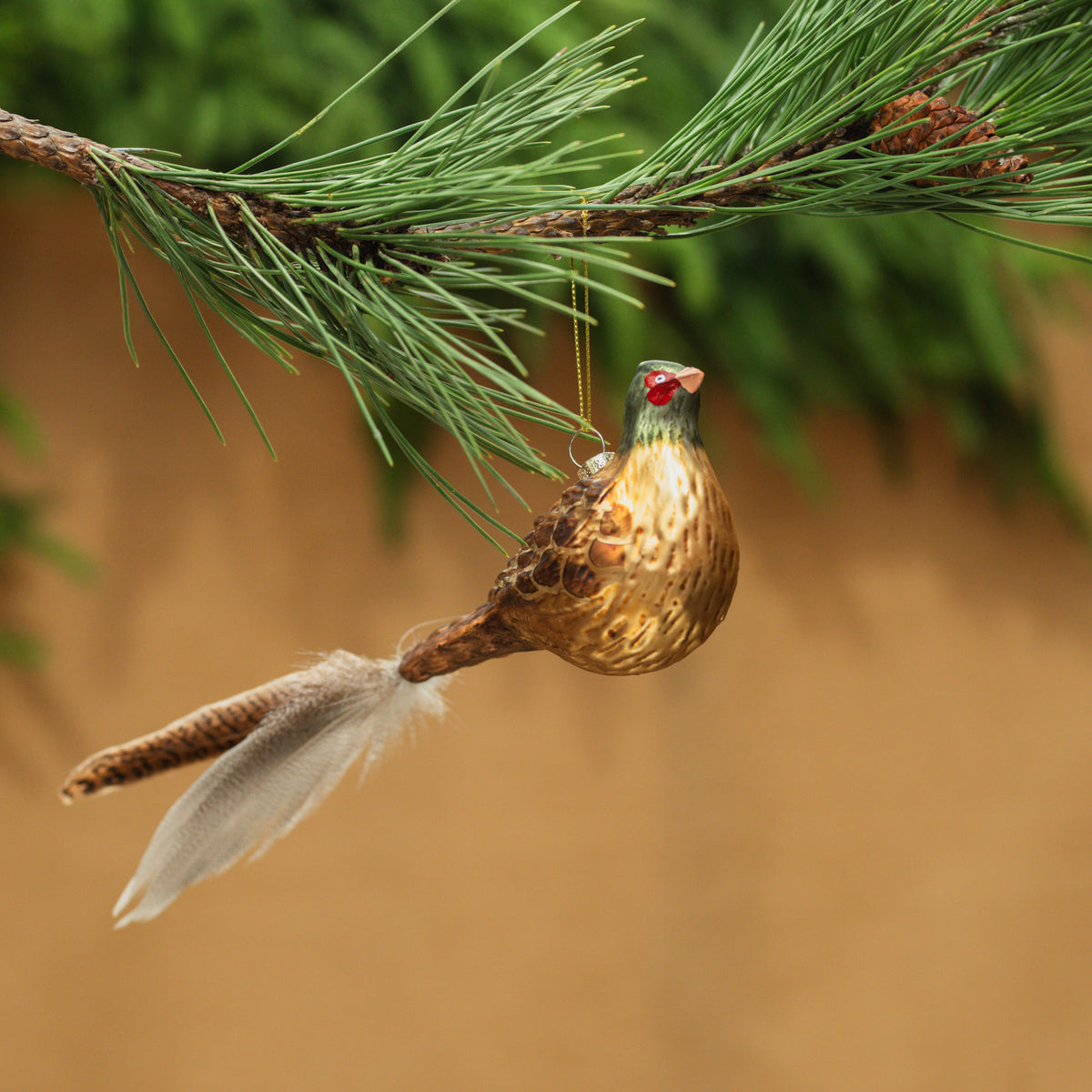 Bird Ornament 3.375"