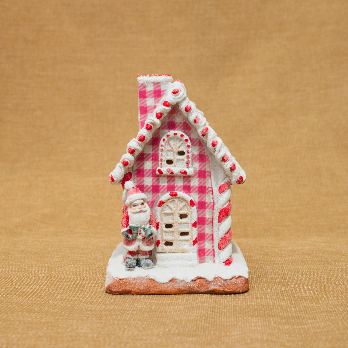 LED Gingerbread House