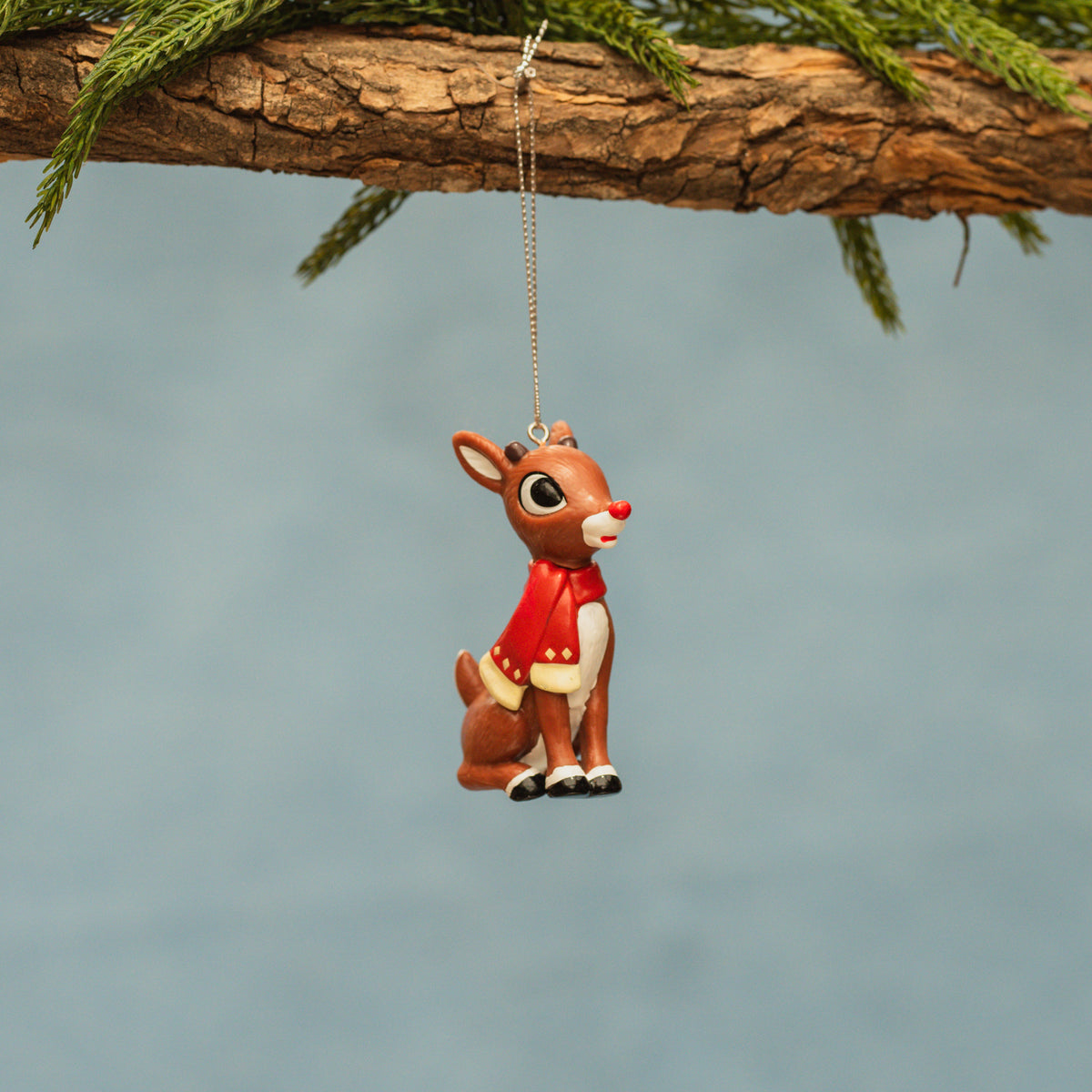 Rudolph with Scarf Ornament