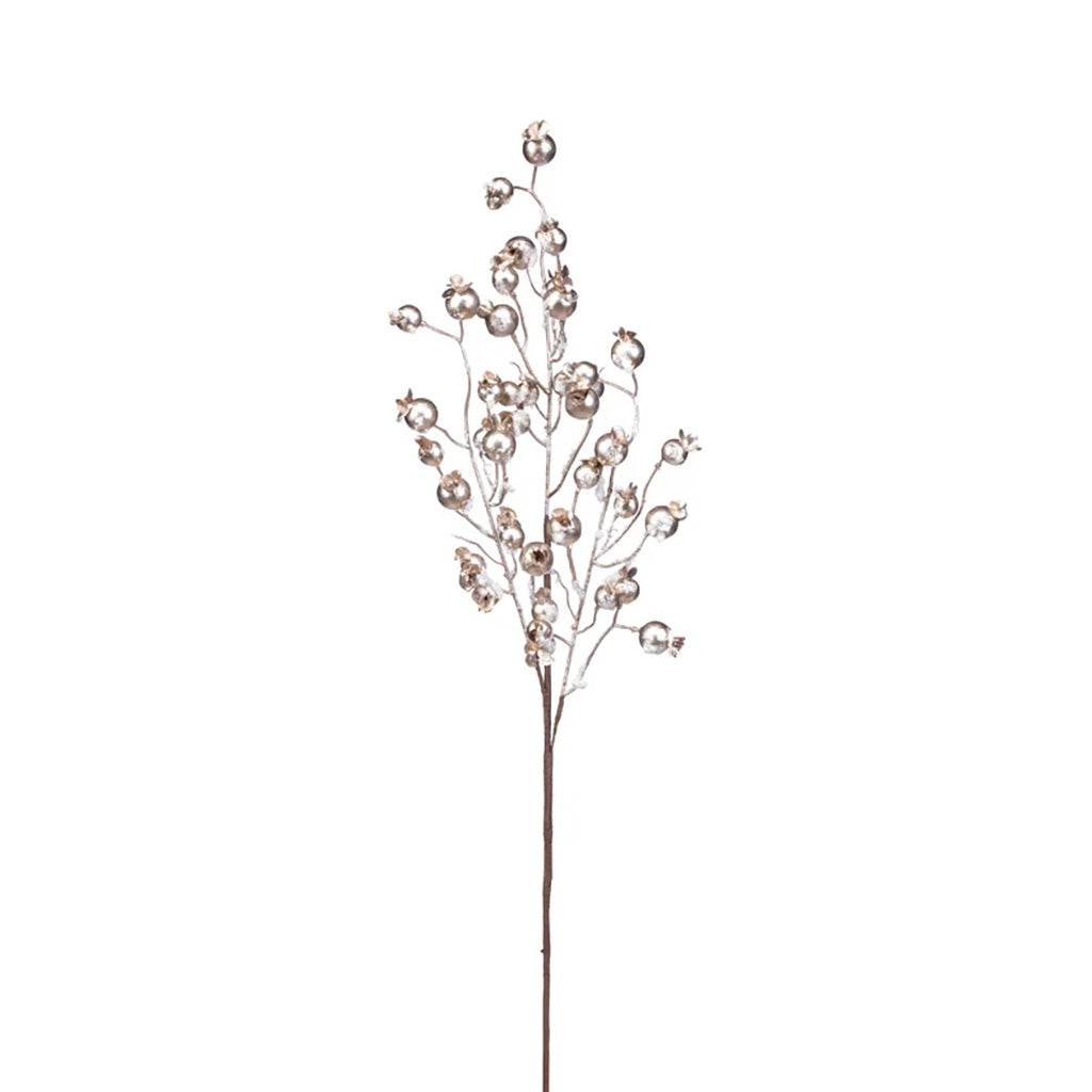Platinum Snow Berry Spray