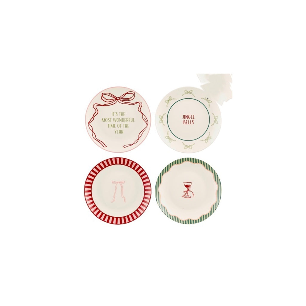 Sofia Breakfast Plate Gift Set of 4