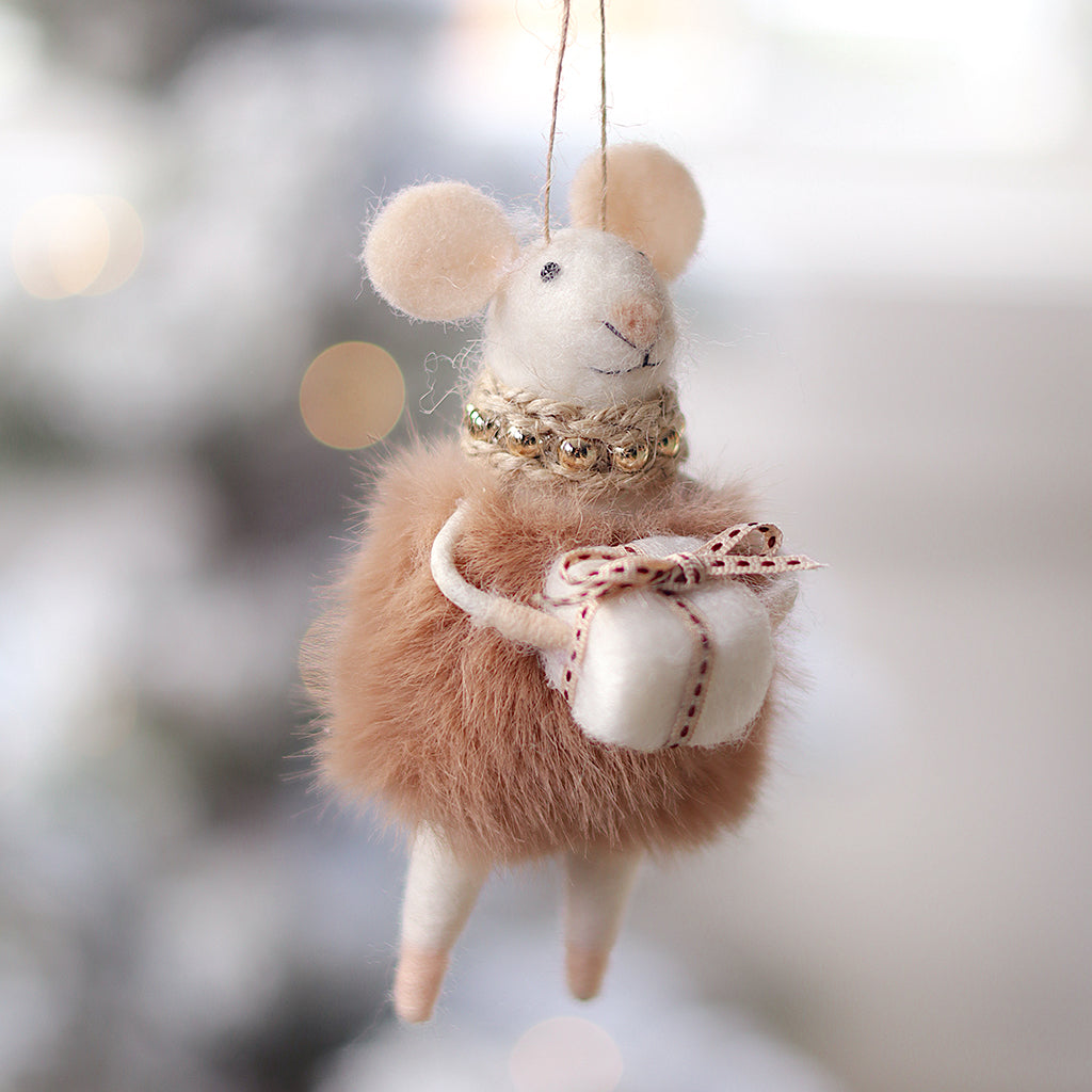 Gifting Gloria Mouse Holiday Ornament