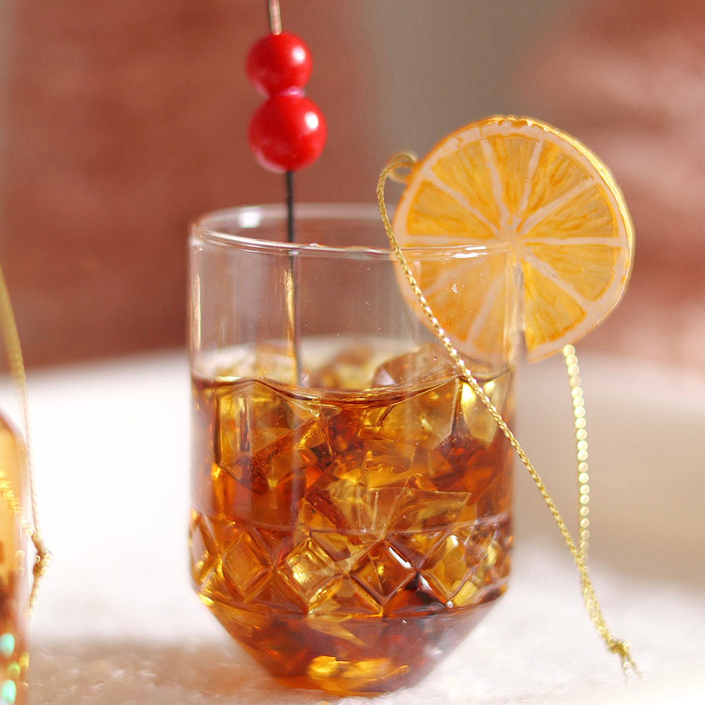 Christmas Cocktail Holiday Ornament