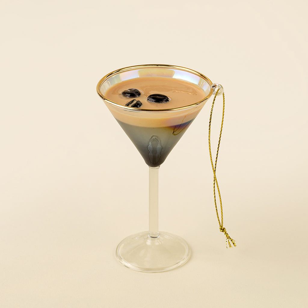 Espresso Martini Holiday Ornament